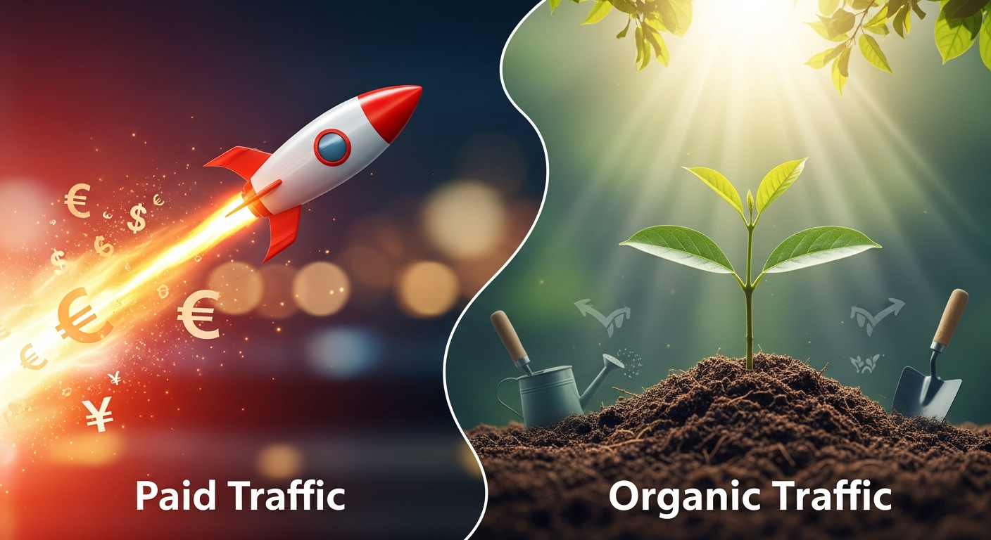 Tráfego Pago vs Orgânico: Acelere Resultados com Agência VTP